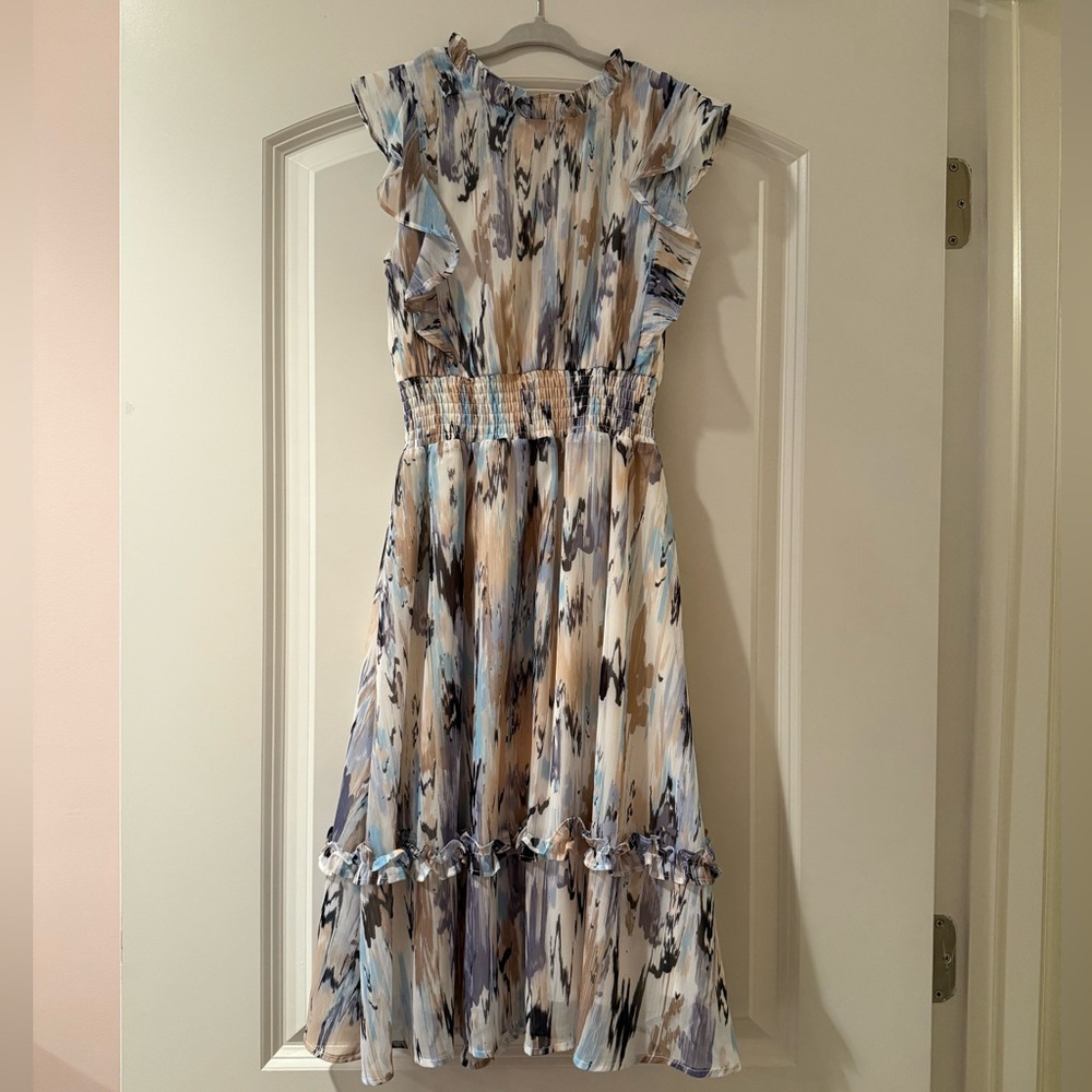 Aqua Girls Multicolor Ruffled Dress - Picture 8 of 10